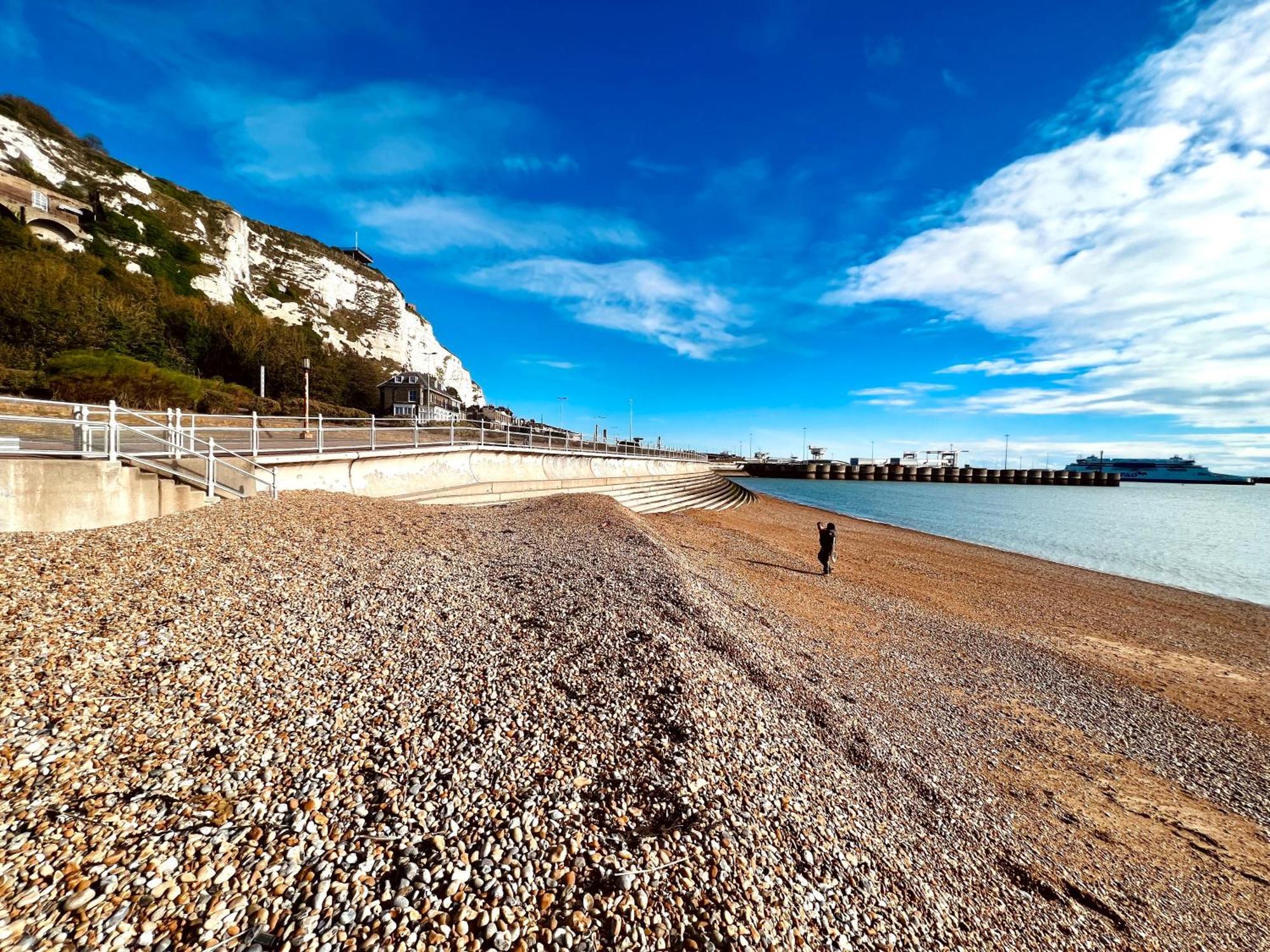 Flat 4 Marine Parade House, 1 East Cliff- Next To Dover Port, White Cliffs, Beach, Castle Екстер'єр фото